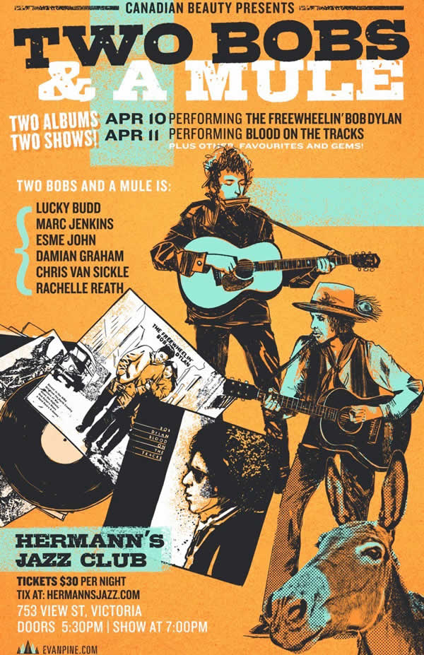 Two Bobs and A Mule - Hermann's Jazz Club - 2025-04-11